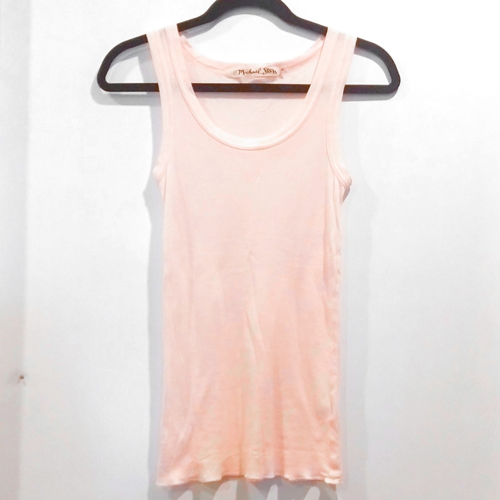 Michael Stars Blush Pink Basic Layering Tank
